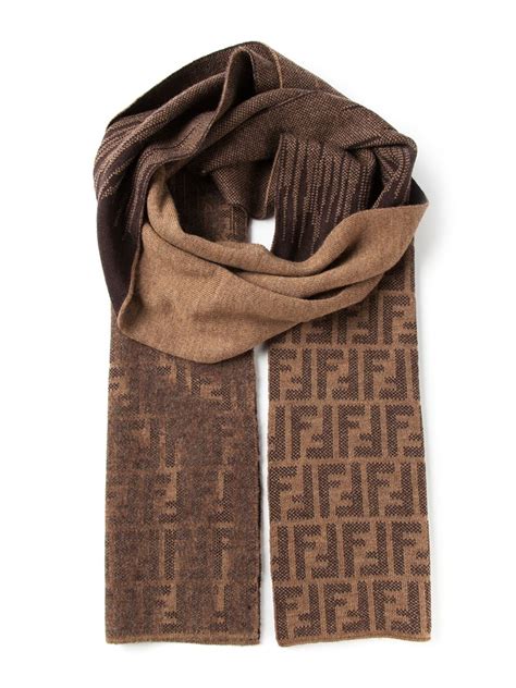 fendi f scarf|Fendi scarf men's.